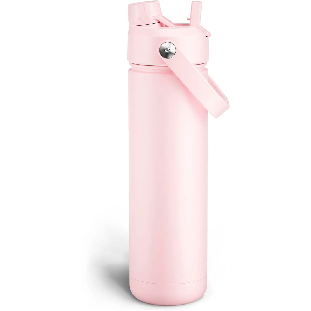 FreshH2OSource Encool Stainless Steel Insulated Water Bottle with Straw – 26oz, Cotton Candy