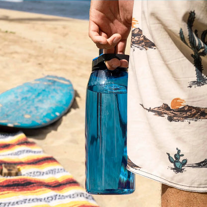 FreshH2OSource Chute Mag Water Bottle with Magnetic Cap – BPA-Free Tritan Renew Plastic
